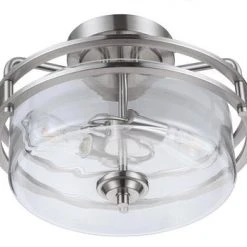 Wholesale ✔️ Patriot Lighting® Joska Brushed Nickel 2-Light Semi-Flush Mount Ceiling Light 🛒 14 Wholesale ✔️ Patriot Lighting® Joska Brushed Nickel 2-Light Semi-Flush Mount Ceiling Light 🛒 -Patriot Light Store 20710 C