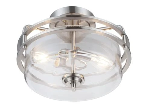 Wholesale ✔️ Patriot Lighting® Joska Brushed Nickel 2-Light Semi-Flush Mount Ceiling Light 🛒 10 Wholesale ✔️ Patriot Lighting® Joska Brushed Nickel 2-Light Semi-Flush Mount Ceiling Light 🛒 - Image 8