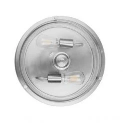 Best Pirce ✨ Patriot Lighting® Joska Brushed Nickel 2-Light Flush Mount Ceiling Light ✨ -Patriot Light Store 20711 E