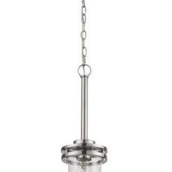 Outlet 🧨 Patriot Lighting® Joska Brushed Nickel 1-Light Mini Pendant 🎉 10 Outlet 🧨 Patriot Lighting® Joska Brushed Nickel 1-Light Mini Pendant 🎉 -Patriot Light Store 20712 A