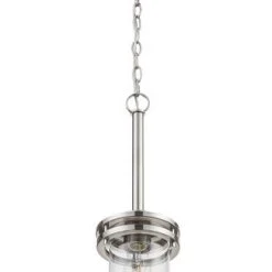 Outlet 🧨 Patriot Lighting® Joska Brushed Nickel 1-Light Mini Pendant 🎉 11 Outlet 🧨 Patriot Lighting® Joska Brushed Nickel 1-Light Mini Pendant 🎉 -Patriot Light Store 20712 C