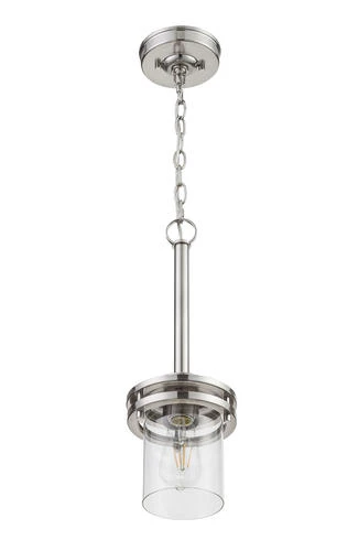 Outlet 🧨 Patriot Lighting® Joska Brushed Nickel 1-Light Mini Pendant 🎉 6 Outlet 🧨 Patriot Lighting® Joska Brushed Nickel 1-Light Mini Pendant 🎉 - Image 4