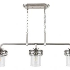 Top 10 🧨 Patriot Lighting® Joska Brushed Nickel 3 Light Island Light ⭐ 10 Top 10 🧨 Patriot Lighting® Joska Brushed Nickel 3 Light Island Light ⭐ -Patriot Light Store 20713 A