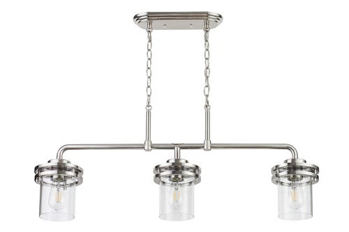 Top 10 🧨 Patriot Lighting® Joska Brushed Nickel 3 Light Island Light ⭐ 5 Top 10 🧨 Patriot Lighting® Joska Brushed Nickel 3 Light Island Light ⭐ - Image 3