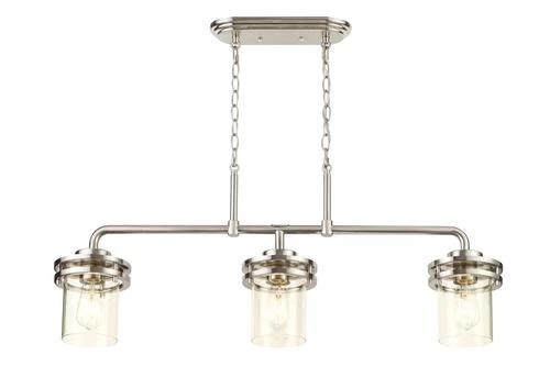 Top 10 🧨 Patriot Lighting® Joska Brushed Nickel 3 Light Island Light ⭐ 8 Top 10 🧨 Patriot Lighting® Joska Brushed Nickel 3 Light Island Light ⭐ - Image 6