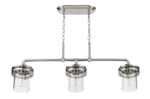 Top 10 🧨 Patriot Lighting® Joska Brushed Nickel 3 Light Island Light ⭐ 6 Top 10 🧨 Patriot Lighting® Joska Brushed Nickel 3 Light Island Light ⭐ - Image 4