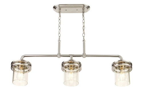 Top 10 🧨 Patriot Lighting® Joska Brushed Nickel 3 Light Island Light ⭐ 7 Top 10 🧨 Patriot Lighting® Joska Brushed Nickel 3 Light Island Light ⭐ - Image 5