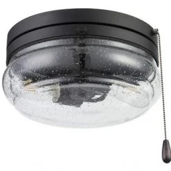 Budget ✨ Patriot Lighting® Talia Matte Black 2-Light Flush Mount Ceiling Light ⭐ -Patriot Light Store 20716 A