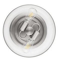 Budget ✨ Patriot Lighting® Belen Brushed Nickel 2-Light Flush Mount Ceiling Light 🤩 14 Budget ✨ Patriot Lighting® Belen Brushed Nickel 2-Light Flush Mount Ceiling Light 🤩 -Patriot Light Store 20720 E