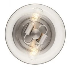 Budget ✨ Patriot Lighting® Belen Brushed Nickel 2-Light Flush Mount Ceiling Light 🤩 15 Budget ✨ Patriot Lighting® Belen Brushed Nickel 2-Light Flush Mount Ceiling Light 🤩 -Patriot Light Store 20720 F