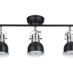 Discount ❤️ Patriot Lighting® Kaisa Matte Black & White LED Track Light ✔️ -Patriot Light Store 20721 A