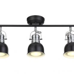 Discount ❤️ Patriot Lighting® Kaisa Matte Black & White LED Track Light ✔️ -Patriot Light Store 20721 B