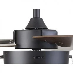 Best Sale 💯 Patriot Lighting® Joselynn 42" Bronze Indoor LED Ceiling Fan ⭐ -Patriot Light Store 20763 3550092 Housing Closeup