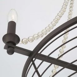 Deals 😍 Patriot Lighting™ Roux 30" Bronze Fandelier ⭐ -Patriot Light Store 30992 HBU2