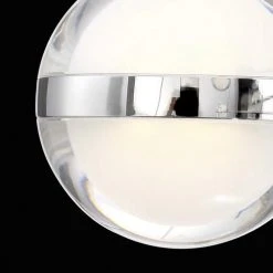 New 😀 Patriot Lighting® Lazio Chrome Integrated LED Chandelier 🌟 -Patriot Light Store 31864 015S