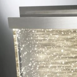 Best Sale ✔️ Patriot Lighting® Paradiso Satin Nickel Integrated LED Outdoor Wall Light 😉 -Patriot Light Store 34138 014S