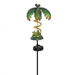 Deals ✨ Patriot Lighting® Solar Integrated LED Palm Tree Landscape Light ✔️ -Patriot Light Store 343 4418 SC