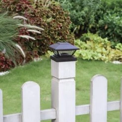 Coupon ✨ Patriot Lighting® Solar LED Lucy Bronze Post Cap Landscape Light 2-Pack 🔥 -Patriot Light Store 343 4527 scene off