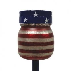 Brand new 🛒 Patriot Lighting® Solar Integrated LED Patriotic Jar Landscape Light ✔️ -Patriot Light Store 343 9105 P Alt1