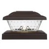Cheap 👍 Patriot Lighting® Solar LED Melody Bronze Post Cap Landscape Light 4-Pack 😀 2 Cheap 👍 Patriot Lighting® Solar LED Melody Bronze Post Cap Landscape Light 4-Pack 😀 -Patriot Light Store 343 9133 on