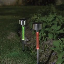 Hot Sale 😍 Patriot Lighting® Solar Integrated LED Foley Stainless Steel Landscape Light ⌛ 10 Hot Sale 😍 Patriot Lighting® Solar Integrated LED Foley Stainless Steel Landscape Light ⌛ -Patriot Light Store 3430547 1scene