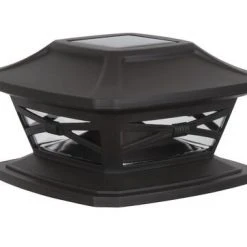 Best Sale 😉 Patriot Lighting® Solar Integrated LED Crosby Bronze Post Cap Landscape Light ❤️ -Patriot Light Store 3431438 Fusion24995