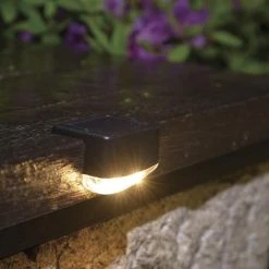 Buy ❤️ Patriot Lighting® Solar Integrated LED Rail Landscape Light - 4 Pack 🔥 -Patriot Light Store 3431440 2scene