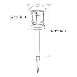 Brand new 🛒 Patriot Lighting® Loretto Low Voltage LED Landscape Light ⌛ -Patriot Light Store 3434150 Alt9