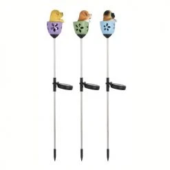 Best Sale 🥰 Patriot Lighting® Solar Integrated LED Teacup Pup Landscape Light - Assorted ⌛ -Patriot Light Store 3434423 Alt6