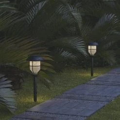Best Pirce 👏 Patriot Lighting® Solar Integrated LED Oxbow Landscape Landscape Light - 2 Pack ⌛ -Patriot Light Store 3434424 Alt6