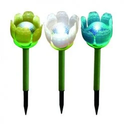 Best deal ⭐ Patriot Lighting® Solar Integrated LED Flower Landscape Light - Assorted 🔔 -Patriot Light Store 3434425 P TP4