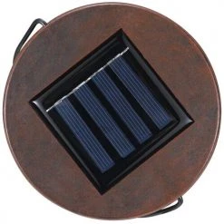 Best reviews of ❤️ Patriot Lighting® Solar Integrated LED Lignite Hanging Landscape Light 💯 -Patriot Light Store 3434449 TP