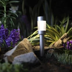 Buy 🔥 Patriot Lighting® Solar LED Isola Path Landscape Light 💯 -Patriot Light Store 3434469 P SC LIT SS