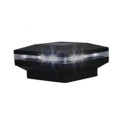 Top 10 👍 Patriot Lighting® Solar Integrated LED Lamar Post Cap Landscape Light ✨ -Patriot Light Store 3434504 Fusion26197 lit