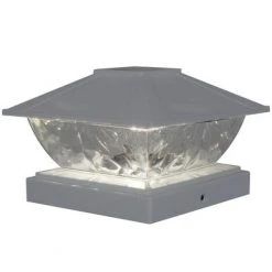 Promo ✔️ Patriot Lighting® Solar Integrated LED Lakota White Post Cap Landscape Light - 2-Pack 🎁 13 Promo ✔️ Patriot Lighting® Solar Integrated LED Lakota White Post Cap Landscape Light - 2-Pack 🎁 -Patriot Light Store 3434506 Fusion26263 lit