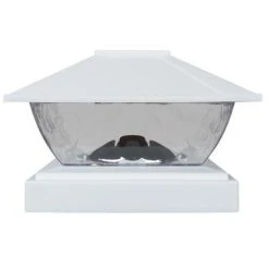 Promo ✔️ Patriot Lighting® Solar Integrated LED Lakota White Post Cap Landscape Light - 2-Pack 🎁 11 Promo ✔️ Patriot Lighting® Solar Integrated LED Lakota White Post Cap Landscape Light - 2-Pack 🎁 -Patriot Light Store 3434506 P SIDE