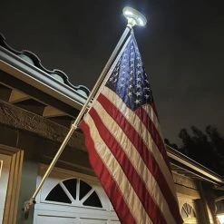 Best reviews of 🧨 Patriot Lighting® Solar LED Round Flag Light 🤩 -Patriot Light Store 3434524