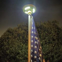 Best reviews of 🧨 Patriot Lighting® Solar LED Round Flag Light 🤩 -Patriot Light Store 3434525 3