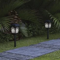 Flash Sale 🔥 Patriot Lighting® Solar LED Cora Path Landscape Light 4-Pack ⌛ -Patriot Light Store 3434541 Alt7