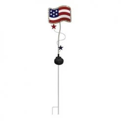 Wholesale 🛒 Patriot Lighting® Solar Intergrated LED Patriotic Flag/Star Landscape Light - Assorted 🤩 8 Wholesale 🛒 Patriot Lighting® Solar Intergrated LED Patriotic Flag/Star Landscape Light - Assorted 🤩 -Patriot Light Store 3436064 Flag off