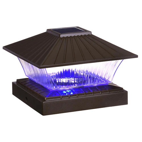 Hot Sale ✔️ Patriot Lighting® Solar Integrated LED Rhame Bronze Post Cap Landscape Light - 2 Pack 🎉 6 Hot Sale ✔️ Patriot Lighting® Solar Integrated LED Rhame Bronze Post Cap Landscape Light - 2 Pack 🎉 - Image 4