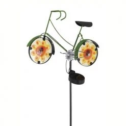 Best Sale 🧨 Patriot Lighting® Solar Integrated LED Bicycle Landscape Light 🧨 -Patriot Light Store 3436147 Alt4