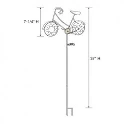 Best Sale 🧨 Patriot Lighting® Solar Integrated LED Bicycle Landscape Light 🧨 -Patriot Light Store 3436147 Alt8