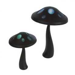 Wholesale ⌛ Patriot Lighting® Solar Integrated LED Mushroom Landscape Light - 2 Pack ✔️ -Patriot Light Store 3436162 Fusion25067 lit