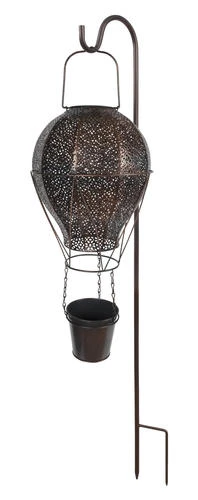 Outlet 🤩 Patriot Lighting® Solar Integrated LED Antique Bronze Hot Air Balloon Landscape Light 🤩 3 Outlet 🤩 Patriot Lighting® Solar Integrated LED Antique Bronze Hot Air Balloon Landscape Light 🤩