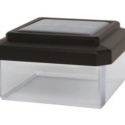 Buy ❤️ Patriot Lighting® Solar Integrated LED Harlan Bronze Landscape Rail Light - 4 Pack 🛒