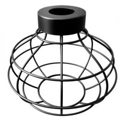 New ⌛ Patriot Lighting® Black Industrial Cage Replacement Shade With 2-1/4" Fitter 🎉