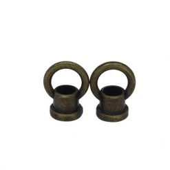 Coupon 🔥 Patriot Lighting 1" Diameter Antique Brass Finish Female Loops (2-Pack) 💯