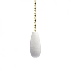 New 👍 Patriot Lighting® White Teardrop Pull Chain 🔔
