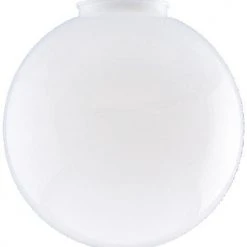 Hot Sale 👍 Patriot Lighting® White Globe Replacement Polycarbonate With 3-1/4" Fitter 🤩